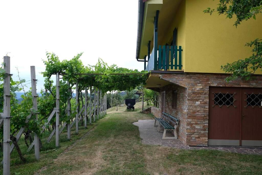 Vikend Hisa Vrhe Villa Senovo Exteriör bild